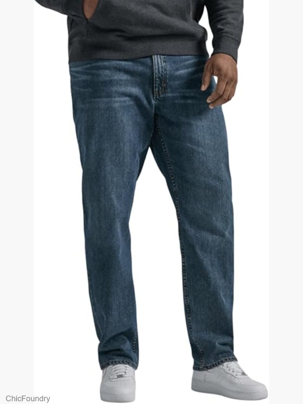 Relaxed Fit Big & Tall Straight Leg Jeans